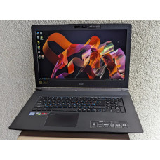 Ноутбук Б/В Acer Aspire VN7-792G / 17 Full HD (1920x1080) / i5-6300HQ (4 ядра по 3.2 GHz) / 16 GB DDR4 / Intel HD Graphics 530 (2gb) + NVIDIA GeForce GTX 950M (4gb) / SSD  512 GB