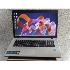 Ноутбук Б/В Asus R752L / 17 HD+ (1600x900) / i7-4510U / 12 GB DDR3 / Intel HD Graphics 4400 (4gb) / SSD 128 GB