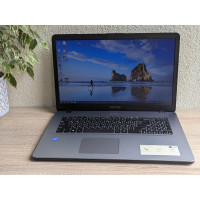 Ноутбук Б/В Asus VivoBook X705NA / 17 HD (1366x768) / Celeron N3350 / 8 GB DDR3 / Intel HD Graphics 500 (2gb) / SSD 128 GB