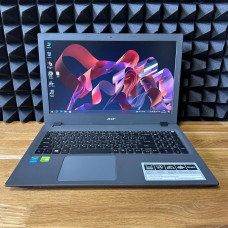 Ноутбук Б/В Acer Aspire E5-573 / 15,6 HD (1366x768) / i5-5200U / 8 GB DDR3 / Intel HD Graphics 5500 (2gb) + NVIDIA GeForce 940M (4gb) / SSD 256 GB