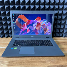 Ноутбук Б/В Acer Aspire E5-772 / 17 HD+ (1600x900) / i3-5005U / 8 GB DDR3 / Intel HD Graphics 5500 (2gb) + NVIDIA GeForce 920M (4gb) / SSD 256 GB
