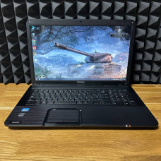 Ноутбук Б/В Toshiba Satellite C870 / 17 HD+ (1600x900) / i3-2328M / 8 GB DDR3 / Intel HD Graphics 3000 (2gb) / SSD 128 GB 