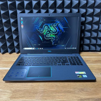 Ноутбук Б/У Dell G3 15 P75F / 15,6 FHD(1920x1080) / i7-8750H (6 ядер по 4.1 GHz)  / 16 GB DDR4 / Intel UHD Graphics 630 (2gb) + NVIDIA GeForce GTX 1050 Ti (4gb) / SSD 1 TB