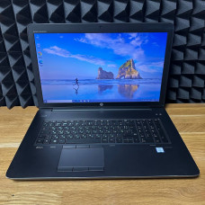 Ноутбук Б/В HP zbook studio g3 /17.3 HD+ (1600x900) /i5-6440HQ / 8 GB DDR4 /Intel Graphics 530 / SSD 128GB+ HDD 500GB