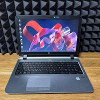 Ноутбук Б/У HP ProBook 450 g3 / 15.6 FHD(1920x1080) /i7-6500U/ 8 GB DDR4 /Intel Graphics 520/ SSD 128 GB