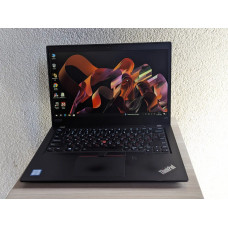 Ноутбук Б/В Lenovo ThinkPad X390 / 13 Full HD (1920x1080) сенсорний / i5-8365U (4 ядра по 4.1 GHz) / 16 GB DDR4 / Intel UHD Graphics (8gb) / SSD 256 GB