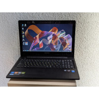Ноутбук Б/У Lenovo G50-70 / 15,6 HD (1366x768) / i5-4200U / 8 GB DDR3 / Intel HD Graphics 4400 (2gb) + AMD Radeon HD 8500M (2gb) / SSD 256 GB
