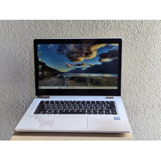 Ноутбук Б/В Lenovo Yoga 510 / 14 Full HD (1920x1080) сенсорний / i3-6100U / 8 GB DDR4 / Intel HD Graphics 520 (2gb) / SSD 128 GB