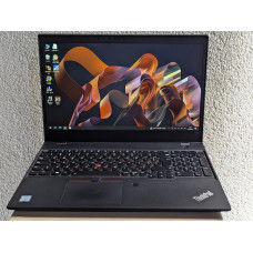 Ноутбук Б/В Lenovo ThinkPad T580 / 15.6 Full HD (1920x1080) сенсорний / i7-8650U (4 ядра по 4.2 GHz) / 16 GB DDR4 / Intel UHD Graphics 620 (8gb) / SSD 256 GB
