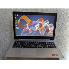 Ноутбук Б/В Dell Inspiron 5570 / 15.6 Full HD (1920x1080) / i5-8250U (4 ядра по 3.4 GHz) / 16 GB DDR4 / Intel HD Graphics 620 (2gb) +AMD Radeon 530 (2gb) / SSD 256 GB + HDD 1Tb