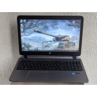 Ноутбук Б/В HP ProBook 450 G2 / 15.6 HD (1366x768) / i7-4510U / 8 GB DDR3 / Intel HD Graphics 4400 (2gb) + AMD Radeon R5 M255 (2gb) / SSD 128 GB