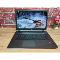 Ноутбук Б/В HP Pavilion ProtectSmart / 17 HD (1366x768) / A8-6410 (4 ядра по 2.4 GHz) / 8 GB DDR3 / AMD Radeon R5 Graphics (2gb) / SSD 128 GB