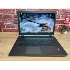 Ноутбук Б/В HP Pavilion ProtectSmart / 17 HD (1366x768) / A8-6410 (4 ядра по 2.4 GHz) / 8 GB DDR3 / AMD Radeon R5 Graphics (2gb) / SSD 128 GB