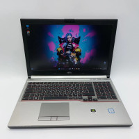 Ноутбук Б/В Fujitsu H760 / 15.6 Full HD (1920x1080) / i5-6440HQ / 32 GB DDR4 / Intel HD Graphics 530 (2gb) + NVIDIA Quadro M600M (2gb) / SSD 512 GB