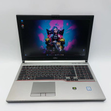 Ноутбук Б/В Fujitsu H760 / 15.6 Full HD (1920x1080) / i5-6440HQ / 32 GB DDR4 / Intel HD Graphics 530 (2gb) + NVIDIA Quadro M600M (2gb) / SSD 512 GB
