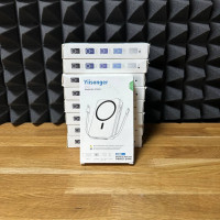 Магнітний Повербанк Yiisonger KT-D011 10000mAh 22.5W PD Fast Charging з бездротовою зарядкою та вбудованими кабелями USB-C та Lightning