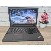 Ноутбук Б/В Lenovo ThinkPad W541 / 15.6 FHD (1920x1080) / Intel Core i7-4710M (4 ядра по 3,5 GHz) / 8 GB DDR3 / Intel HD Graphics 4600 (2gb) / SSD 128Gb