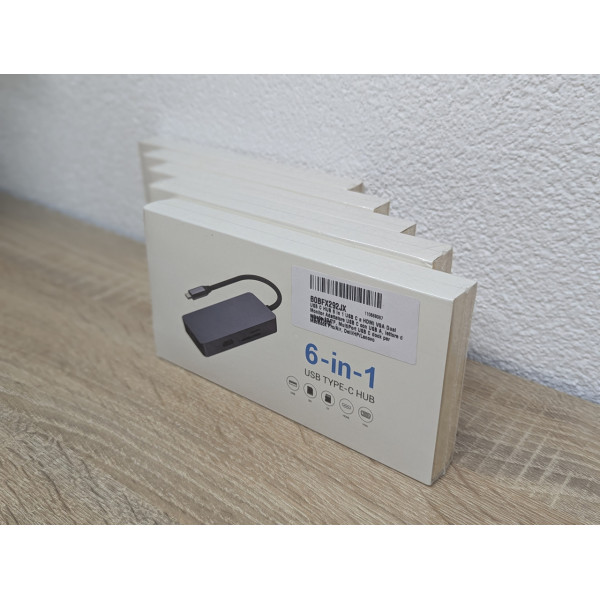 USB Type-C HUB 6-в-1