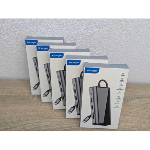 USB Type-C Hub Kubager FX-2226 11 in 1