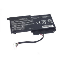 Акумулятор до ноутбука Toshiba PA5107U-1BRS Satellite L55 14.4V Black 3000mAh OEM