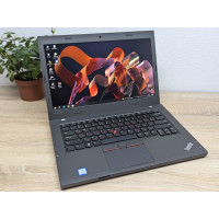 Ноутбук Lenovo ThinkPad L470: 14 Full HD, Intel Core i5-6300U, 8 GB DDR4, Intel HD Graphics, SSD 128Gb Б/В