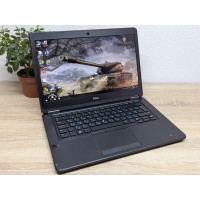 Ноутбук Dell Latitude E7450: 14 Full HD, Intel Core i5-5300U @2.30GHz 8 GB DDR3 Intel HD Graphics SSD 128Gb Б/В