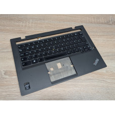 Палмрест+клавіатура для ноутбука Lenovo ThinkPad X1 Carbon Gen 2 Б/В