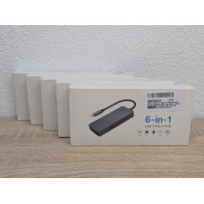 USB Type-C HUB 6-в-1