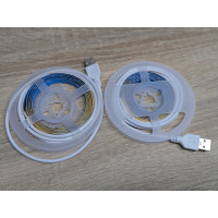 Новий Cвітлодіодна стрічка типу COB з USB-живленням 2шт