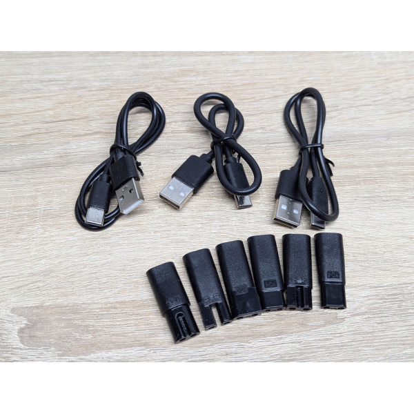 Новий Набір перехідників живлення USB Type-C 2-pin YC-1,YC-2,YC-3,YC-4,YC-5,YC-6