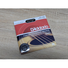 Новий Струни для акустичної гітари D'Addario EXP17 Coated Phosphor Bronze