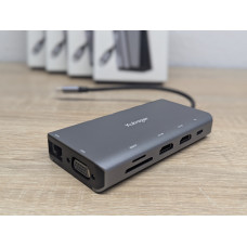 USB Type-C Hub Kubager FX-2226 11 in 1