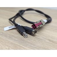 Кабель живлення для термопринтера 3 Pin usb-кабель с 3Pin Din + USB B