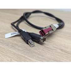 Кабель живлення для термопринтера 3 Pin usb-кабель с 3Pin Din + USB B