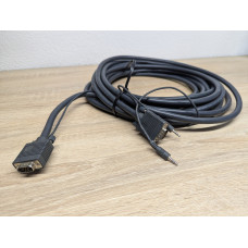 Кабель Kramer 2 VGA + 2 аудіо 3, 5 мм