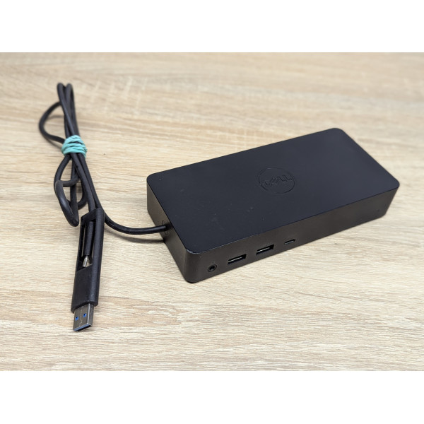 Док-станція Dell D6000 (USB 3.0, USB Type-C, HDMI, DisplayPort, Gigabit Ethernet)