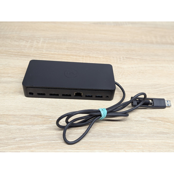 Док-станція Dell D6000 (USB 3.0, USB Type-C, HDMI, DisplayPort, Gigabit Ethernet)