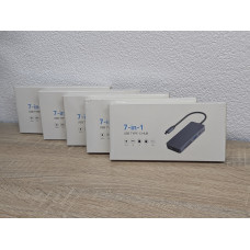 USB Type-C HUB 7 in 1 Новий