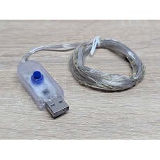 Новий Cвітлодіодна гірлянда «роса» з USB-живленням 5м