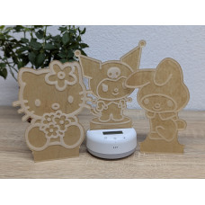 Новий 3D-нічник Hello Kitty,Kuromi,My Melody