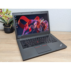 Ноутбук Lenovo ThinkPad T450:( 2 АКб)14, Intel Core i5-5200U,8 GB DDR3, Intel HD Graphics,SSD 120Gb Б/В