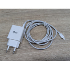 Новий Мережевий зарядний пристрій Hogi USB-C to Lightning 20W