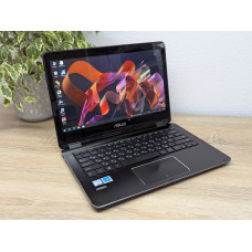 Ноутбук Asus VivoBook Flip TP301UA — 13 Full HD, Intel Core i3-6100U 8 ГБ DDR3, SSD 128 ГБ Б/В