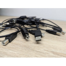 Кабель для принтера USB А-> USB B з феритами (квадратний)