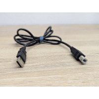 Б/У Кабель для принтера USB А-> USB B з феритами (квадратний)