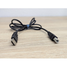 Б/У Кабель для принтера USB А-> USB B з феритами (квадратний)
