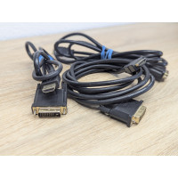 Кабель HDMI-DVI (M/M)