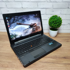 Ноутбук Б/В HP EliteBook 8560w: 15.6 Full HD Intel Core i7-2630QM 16 GB DDR3 NVIDIA Quadro 1000M 2Gb SSD 256Gb