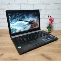 Ноутбук Б/В Asus N71J Діагональ: 17 Intel Core i5-430M @2.27GHz 8 GB DDR3 NVIDIA GeForce GT 325M(1GB) SSD 256Gb