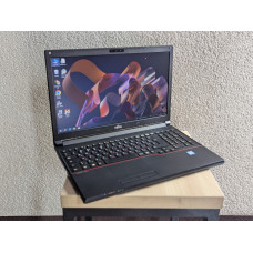 Уцінка!Ноутбук Б/В Fujitsu LifeBook E557: 15.6, Intel Core i5-7200U, 8 GB DDR4, Intel HD Graphics, SSD 128Gb